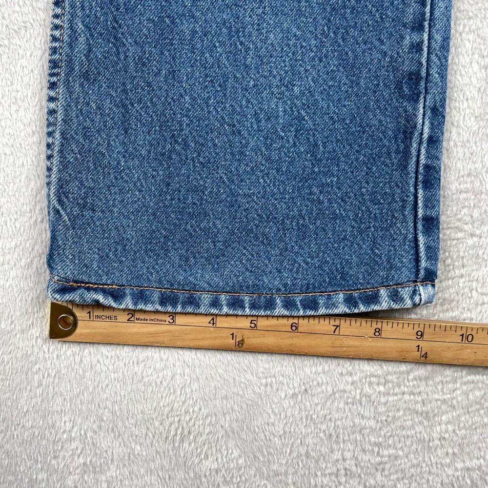 Vintage Levi 517 Jeans Mens 34x28 Blue Faded Orange Tab Retro Bootcut oREAD - Picture 8 of 11